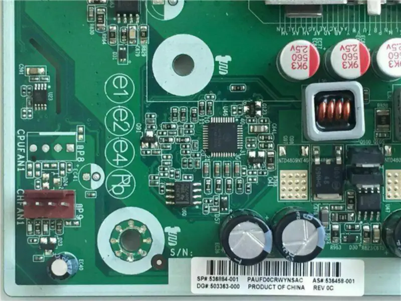 HP 536458-001 Placa-mãe HP Compaq 8000 Elite 775 pinos Q45 Placa-mãe