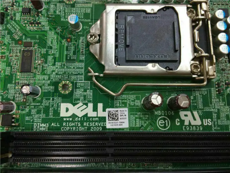 Placa-mãe Dell 0C522T 980