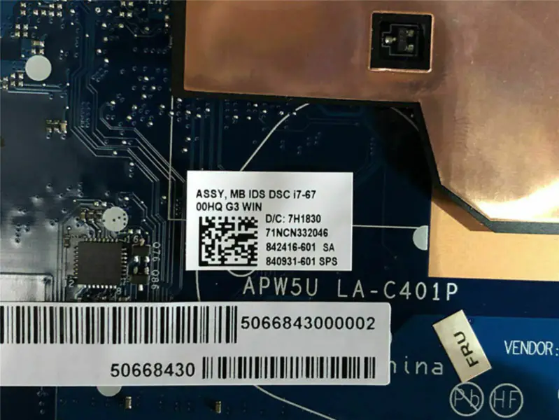 Placa-mãe HP 840931-601