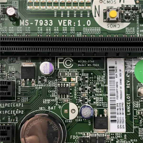Placa-mãe HP 755311-001 490 G1 G2