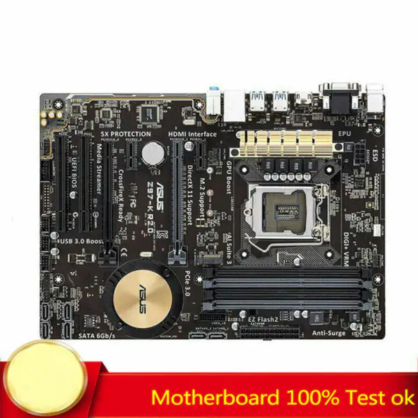 Placa-mãe Asus Z97-KR2.0Z97M.2