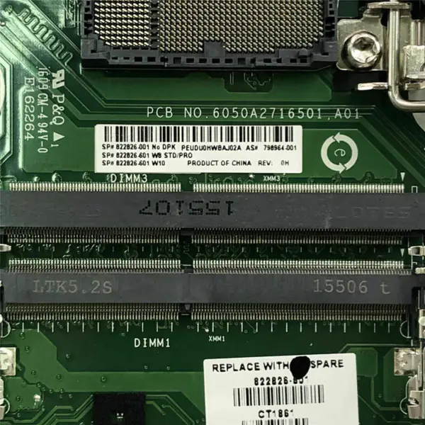 Placa-mãe HP 798964-001822826-601