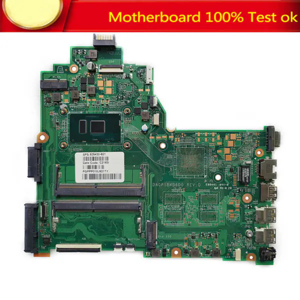 Placa-mãe HP 925430-601 DA0P1BMB6D0 com CPU SR342 i5-7200u