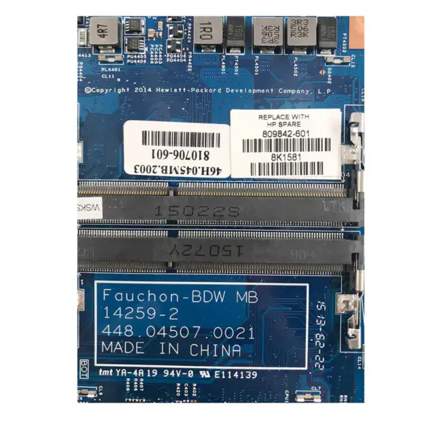 Placa-mãe HP 809842-001
