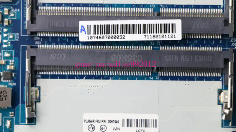 Placa-mãe Lenovo 00HT646