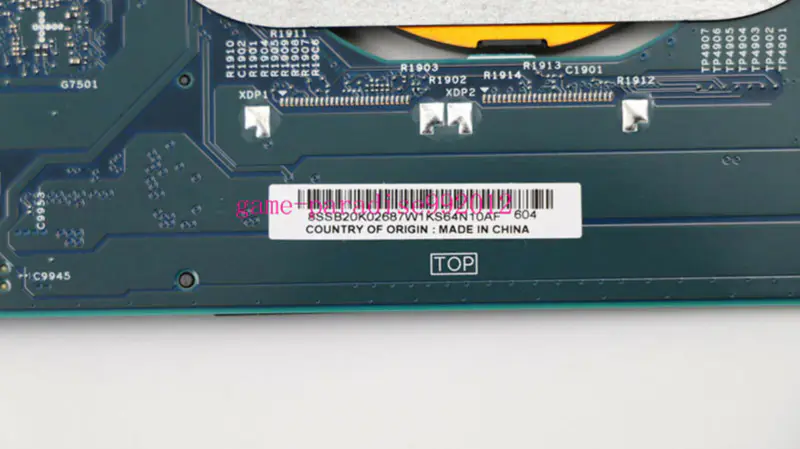 Placa-mãe Lenovo 01AX813