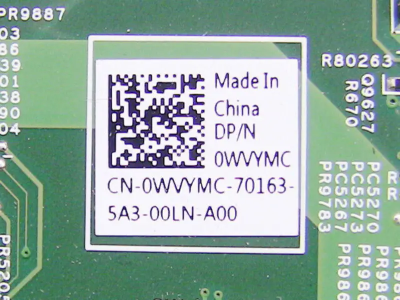 Placa-mãe Dell 0WVYMC 0WVYMC WVYMC