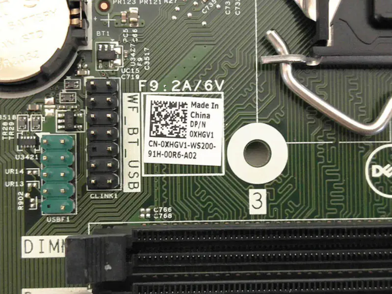 Placa-mãe Dell 0XHGV1