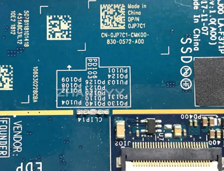 Placa-mãe Dell 0JP7C1