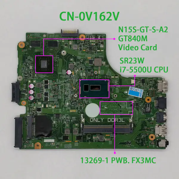 Placa-mãe Dell 0V162V