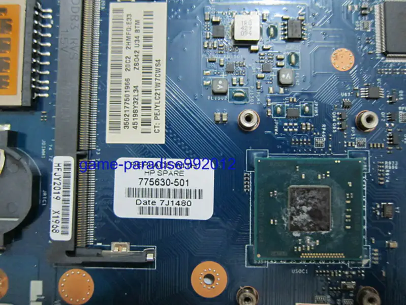 Placa-mãe HP 775630-501