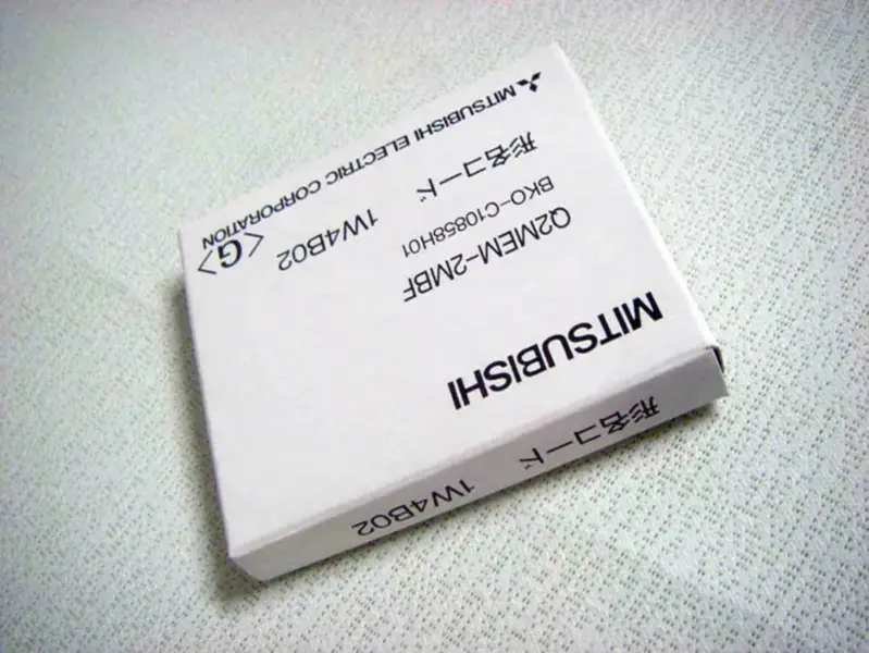 Cartão de Memória Flash Linear Mitsubishi Q2MEM-2MBF 2M BYTES