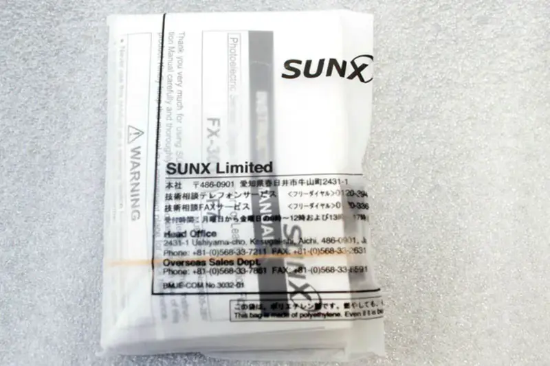 SUNX FX-301P-F7 SENSOR NOVO FX-301P-F7