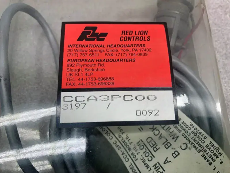 Controlos Red Lion CCA3PC00