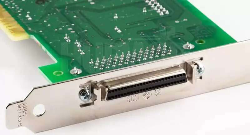 Placa controladora PCI SCSI Adaptec AHA-2930CU Placa-mãe industrial de 50 pinos