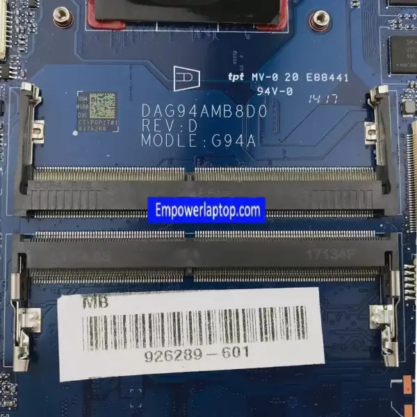 HP 255 G5 15-BA BDL51 LA-D711P 854962-001 854962-601 A8-7410 CPU Placa-mãe para computador portátil