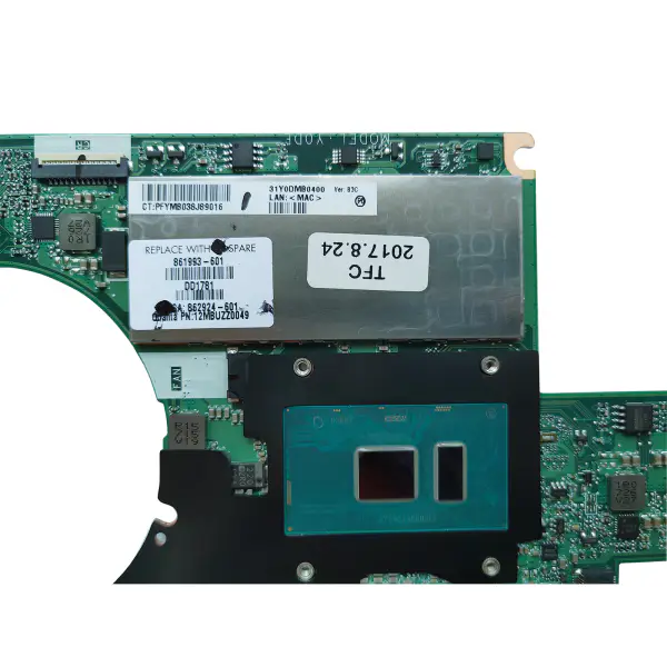HP Spectre x360 861993-001 861993-501 861993-601 DAY0DEMBAB0 Placa-mãe