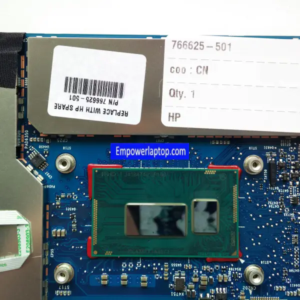 Placa-mãe HP 766625-001 766625-601 i5-4302Y CPU 4GB 1.6GHz