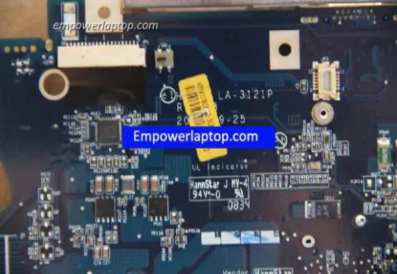 Acer 3100 5100 MBABE02001 HCW51 L02 LA-3121P Placa-mãe