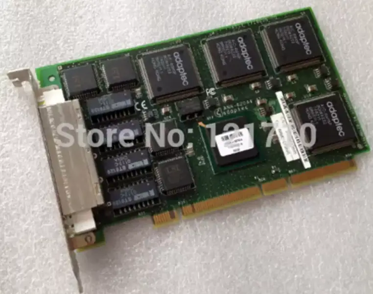Adaptec ANA-62044 PCI 64 Bit Quad 4 Port Ethernet Lan Adapter Interface de rede placa-mãe industrial