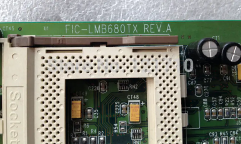 Placa-mãe industrial Atio Industrial equipmen FIC-LMB680TX REV.A R507-680TX-000