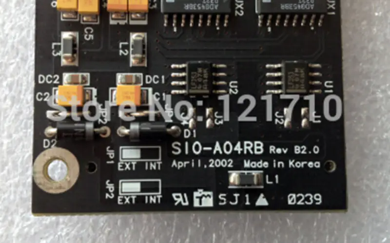 AJINEXTEK modular SIO-AO4RB S10-A04RB REV B2.0 para movimento Placa-mãe industrial AJINEXTEK AXT