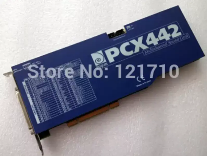 Placa de som multicanal Digigram PCX422 placa-mãe industrial