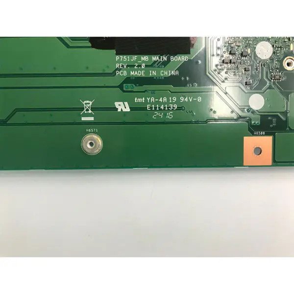 Placa-mãe Asus P751 P751JA ATX