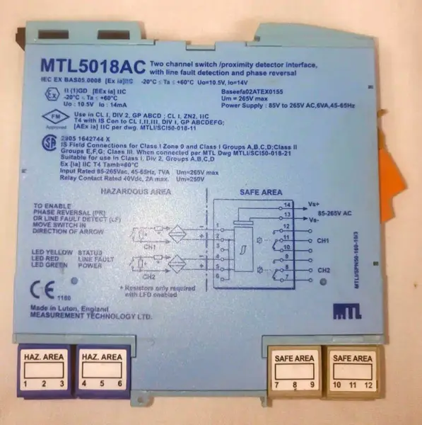 Interruptor MTL 5018AC