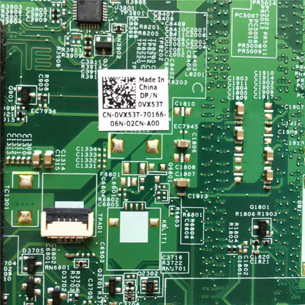 Placa-mãe ATX Dell 0vx53t N5010