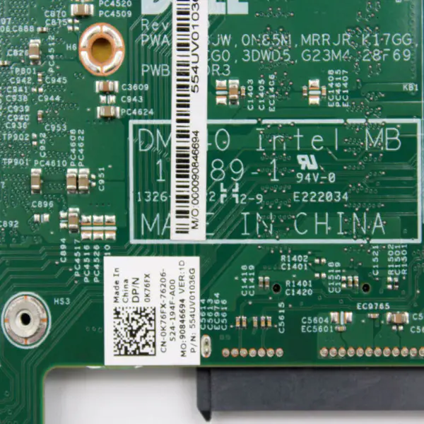 Placa-mãe ATX Dell 0KFT53 5423