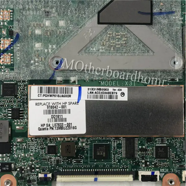 Placa-mãe HP 918041-001 DAX31MB1AA0