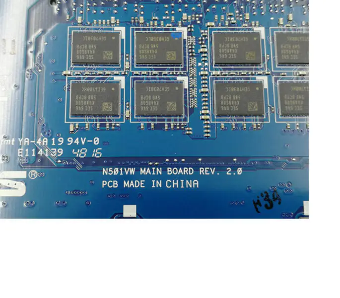 Placa-mãe Asus 60NB0AU0-MB2110 N501VW