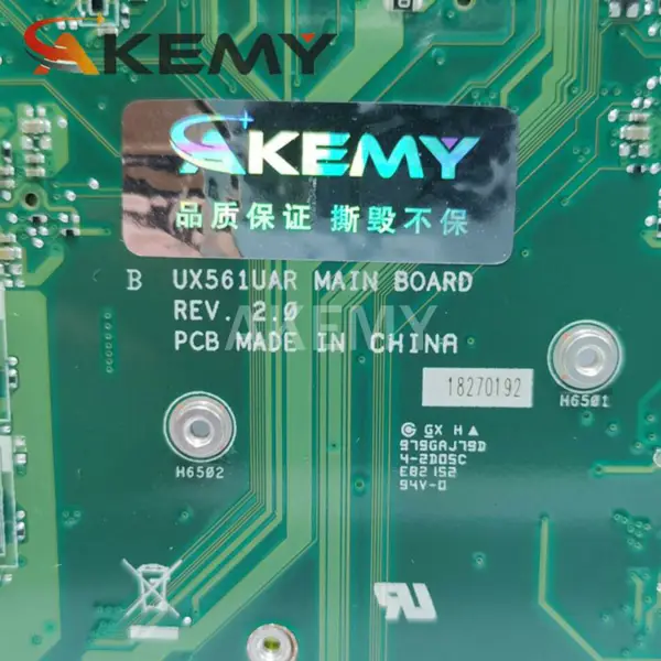 Placa-mãe Asus UX561UAR UX561UAR ATX