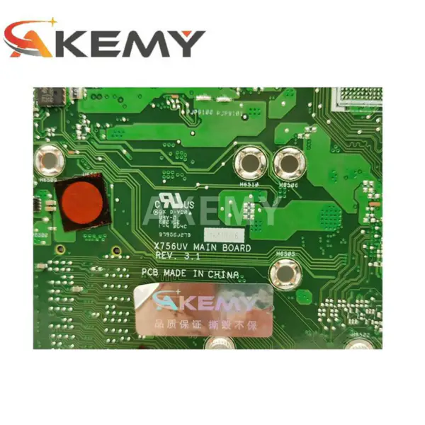Placa-mãe Asus X756UAK X756UAK ATX