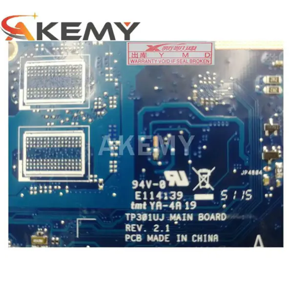 Placa-mãe Asus TP301UJ TP301UJ ATX