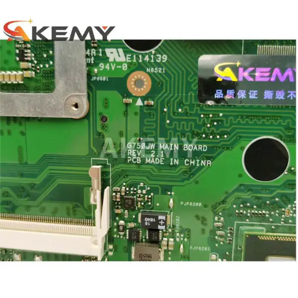 Placa-mãe Asus G750JX ATX