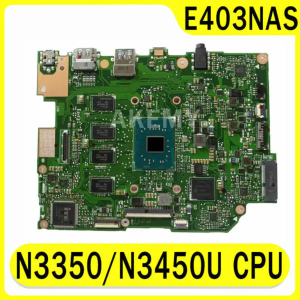 Placa-mãe Asus N3350/N3450U E403NAS ATX