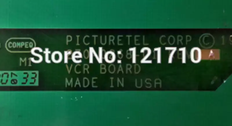 cartões PICTURETEL VCR Board 270-0268-01 REV A 501-0268-01 placa-mãe industrial