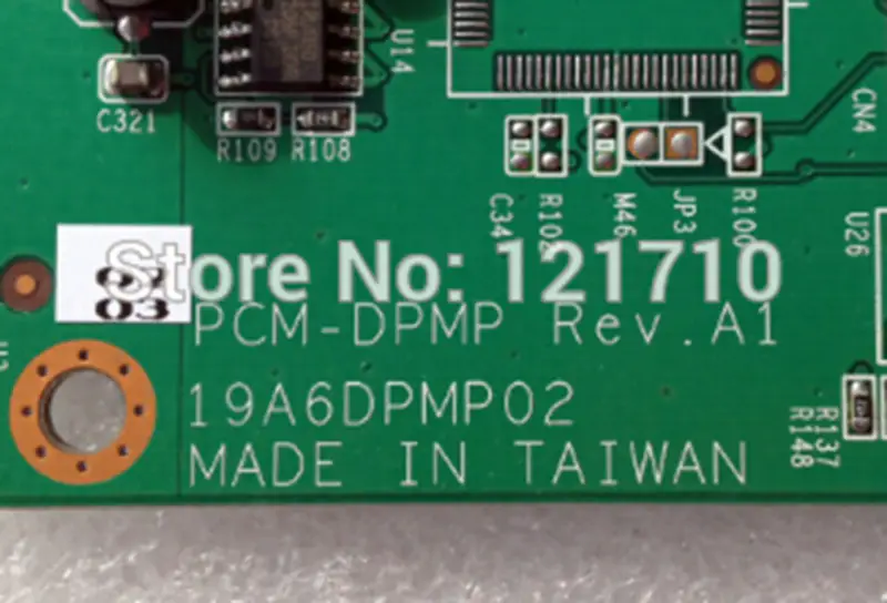 Placa-mãe industrial Advantech PCM-DPMP REV.A1 NETWORK INTERFACE CARD