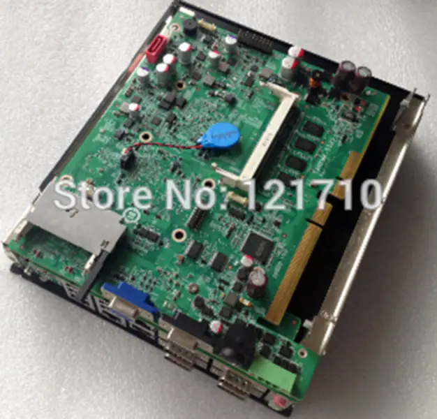 Placa-mãe industrial TANKMB-D525 REV 1.0 com 1G de memória e 1.8G de CPU