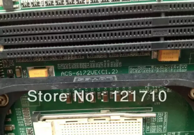 I-LACS ACS-6172VE C1.2 placa CPU de tamanho normal placa-mãe industrial