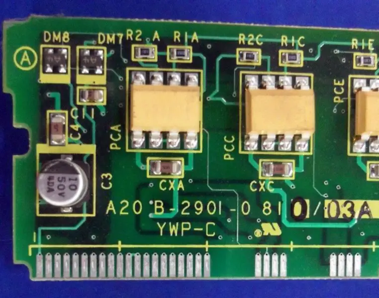 FANUC A20B-2901-0810 Circuito PCB Placa-mãe