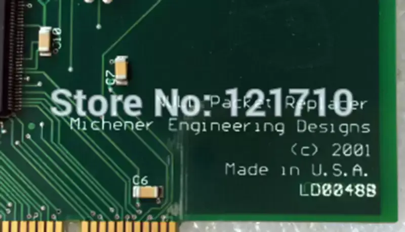 Placa NULL Packet Replacer Michener Engineering Designs LD0048B SS0048B placa-mãe industrial