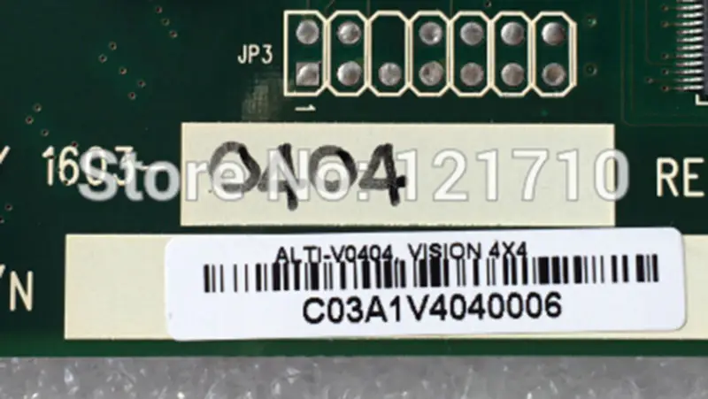 CARTÃO DE ACESSO ANALÓGICO ALTIGEN MAX4000 AL011812-10V4X4-002 1603-0404 REV A1 ALTI-V0404 VISION 4X4 placa-mãe industrial