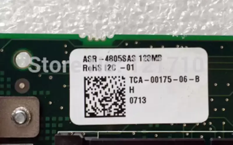 Placa-mãe industrial Adaptec Adaptec Serial Attached SCSI RAID CARD ASR-4805SAS 128MB