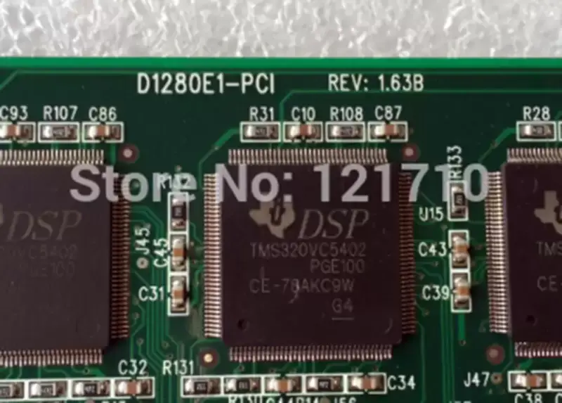 DONJIN Placa vocal de tronco D1280E1-PCI REV 1.63B DONJIN-DN300 D320/D640 placa-mãe industrial