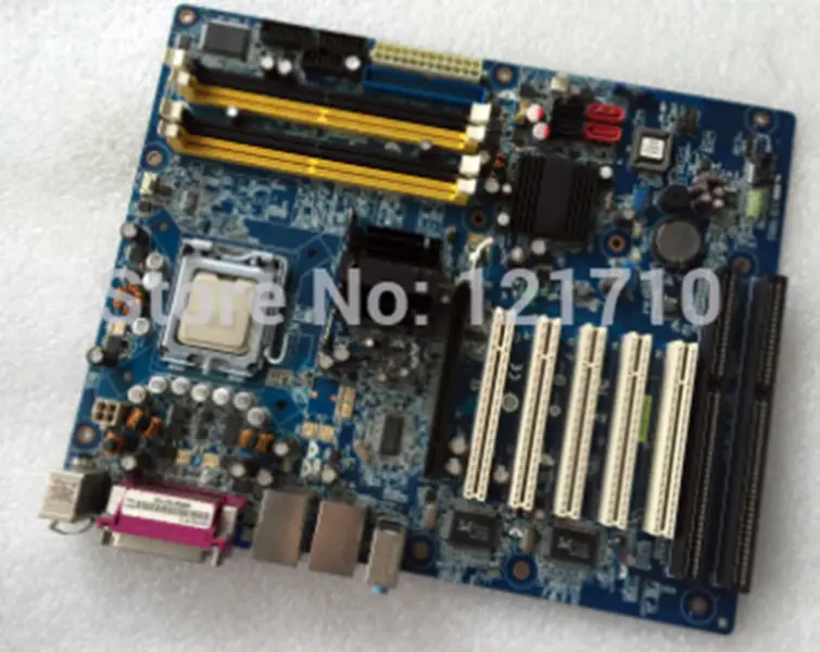 BCM BC915GV R1.0 1*PCIe 2*ISA 5*PCI LGA775 SOCKET placa-mãe industrial