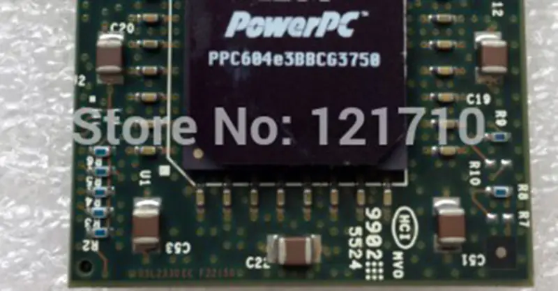 servidor CPU PowerPC 604e 375MHz PPC604e3BBCG3750 placa-mãe industrial