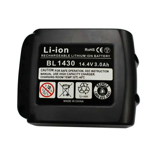 Bateria Makita BL1440 DA340DRF BDF343 de postagem gratuita